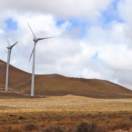 Parque Eólico de San Bartolomé en Lanzarote