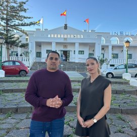 Yoné Caraballo y Sheila Guillén.