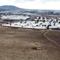 Imagen aérea de viviendas en Playa Blanca