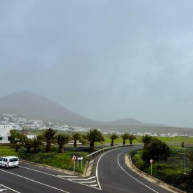 Lluvia en Lanzarote