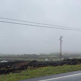 Lluvia en Lanzarote