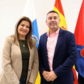 El presidente junto a la vicepresidenta