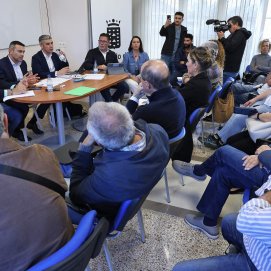 Reunión del Cabildo de Lanzarote y la Consejería de Agricultura, Ganadería, Pesca y Soberanía Alimentaria