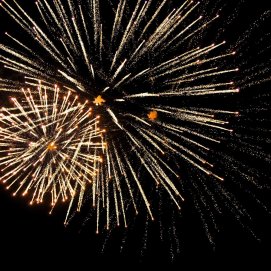 Fuegos artificiales. Foto: Pixabay