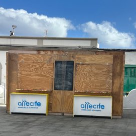 Uno de los ventorrillos de madera de Arrecife
