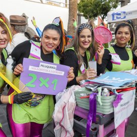Primer Carnaval de Día de Arrecife. Fotos: Juan Mateos.