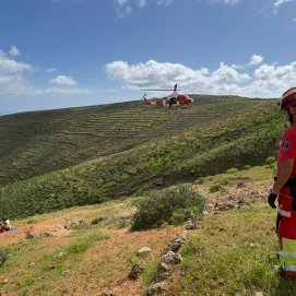 Rescatada una senderista alemana de 70 años en Tabayesco