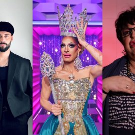  J Kbello, Satín Greco y Paca la Piraña en la Gala Drag del Carnaval.