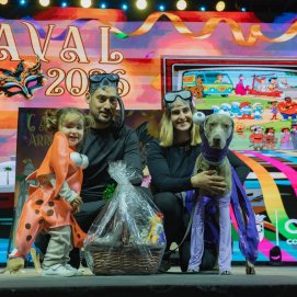 Noa, ganadora del Concurso de Disfraces Caninos