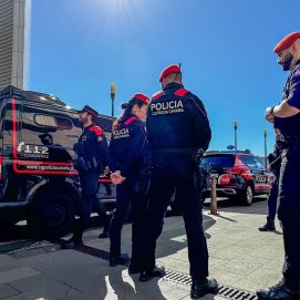 Agentes del Cuerpo General de la Policia Canaria (Archivo)
