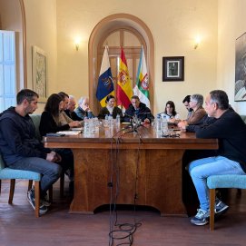 Sesión plenaria de Haría