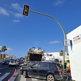 Accidente en San Bartolomé