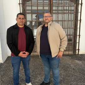 Yoné Caraballo y Marcos Lemes