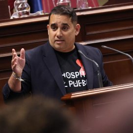 Yoné Caraballo interviene en el Parlamento