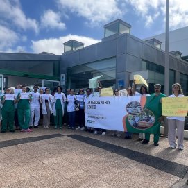 Concentración este viernes a las puertas del Hospital Doctor José Molina Orosa