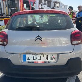 Accidente en Playa Honda