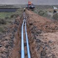 Obras en la red de agua de Lanzarote. Foto: Consorcio del Agua.