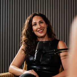 Noelia Cruz durante la entrevista con el podcast Islas Responsables