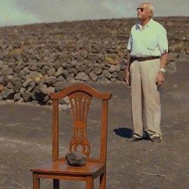 Cartel del corto documental 'Piedra a piedra' sobre los 250 años de Bodeas el Grifo.