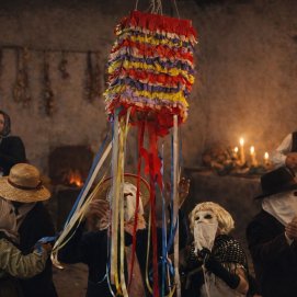 Baile de Piñata de Santa María de Guía