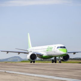 Avión Embraer E195 E2 de Binter