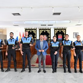 Incorporación de estos seis nuevos agentes al Cuerpo de la Policía Local