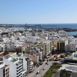 Vista aérea de Arrecife