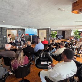 Acto de presentación en el Castillo del Manual para preservar la obra de César Manrique. Centros Turísticos.