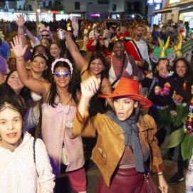 Coso del Carnaval de Playa Blanca. Foto: Juan Mateos