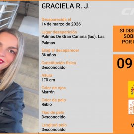 Persona desaparecida en Canarias