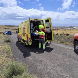 Una mujer resulta herida tras sufrir una caída de caballo en La Asomada