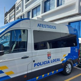 Unidad de atestados de la Policía Local de Arrecife 