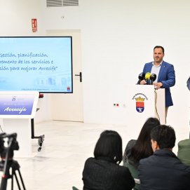 Rueda de prensa de presentación de los presupuestos de Arrecife 2026 