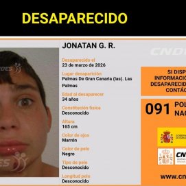 Joven desaparecido en Las Palmas de Gran Canaria
