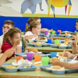 Comedor escolar en Canarias en una imagen de archivo