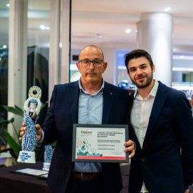 El concejal Rubén Arca recogió el premio en Barcelonass