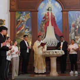 Vigilia Pascual en la iglesia de San Ginés