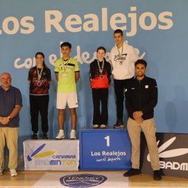 Auria Badminton. Master Los Realejos. Dobles Mixto