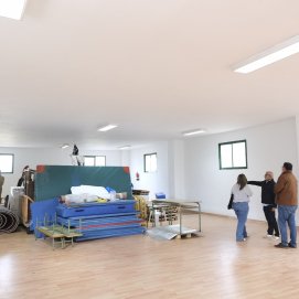 Salón de usos múltiples del CEIP de Playa Honda
