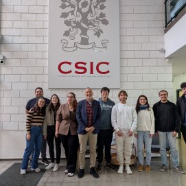 Visita del director de la ACIISI al IPNA-CSIC