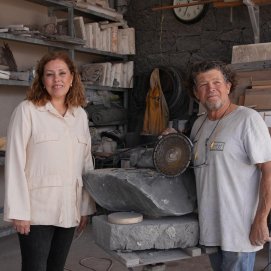 Ástrid Pérez y Paco Curbelo