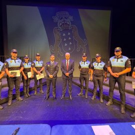 Graduación de ocho nuevos agentes de la Policía Local de Tías