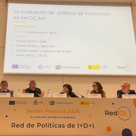 Mesa redonda sobre la evaluación de políticas de innovación en las comunidades autónomas.