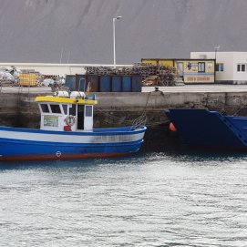 Puerto de Caleta de Sebo en La Graciosa.