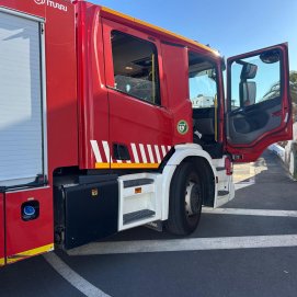 Vehículos de los bomberos 