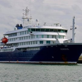 Crucero MV Hondius. Fuente: Vessel Finder