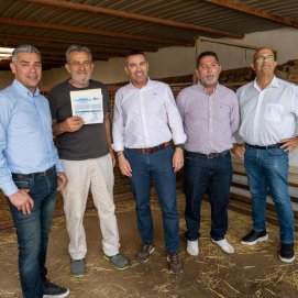 Placas ganadería de Haría