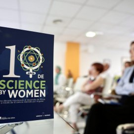 imagen del programa Science by Women (Ellas investigan).