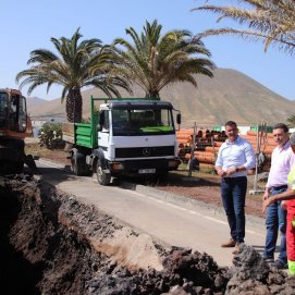 Obras de saneamiento de Uga
