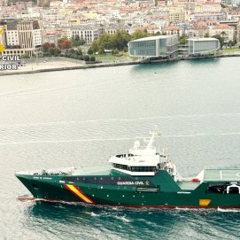 El nuevo buque oceánico multipropósito de la Guardia Civil 'Duque de Ahumada'. Foto: Ministerio del Interior